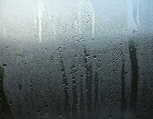 Condensation, glass, water, drops, background, texture, seamless, studio, light, natural, wet, droplets, surface, fog, moisture, cold, temperature, condensation effect, transparent, blurred, condensat
