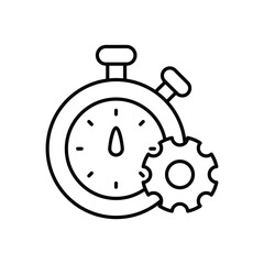 Time Management vector icon