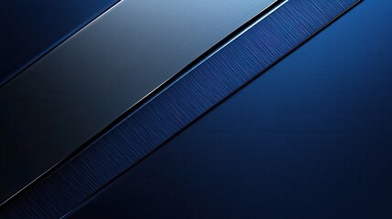 Obraz premium Dark Sapphire Cobalt Gradient Geometric Background