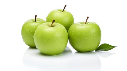 Lots of Green apples. Fresh Green apples background