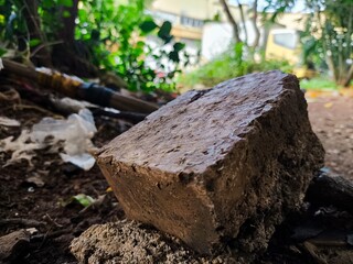 shovel in the garden
