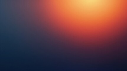 Obraz premium Chromatic Gradient Shift from Indigo to Sunset Orange