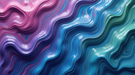 Fototapeta premium Colorful Oil Slick Pattern