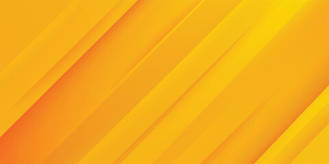 Abstract futuristic template geometric diagonal lines on yellow orange background. Modern tech concept.