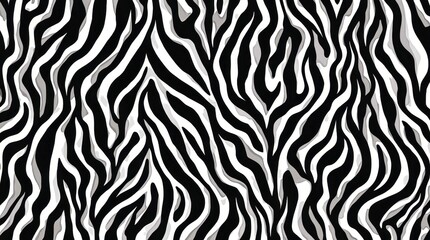 Fototapeta premium Zebra Stripe Pattern Background