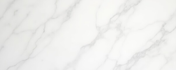 Obraz premium Large format white marble slab, pristine and smooth , panoramic, minimal