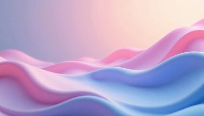 Fluid pastel transition, blurred edges, calming hues, ethereal, flowing