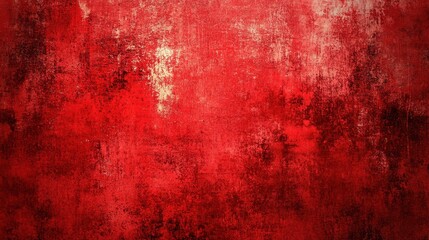 Obraz premium Scarlet Red Watercolor Splash Abstract Background