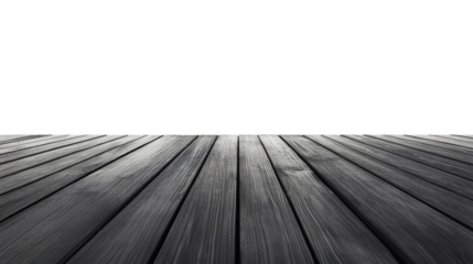 wooden floor border isolated on white background