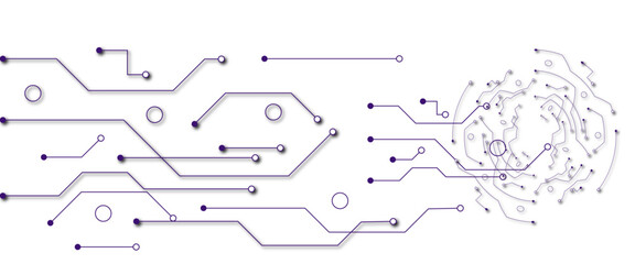 A large grid of pins connected with string. Communication, technology,