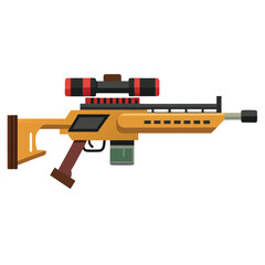 sniper vector image