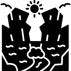 Waterfall Icon