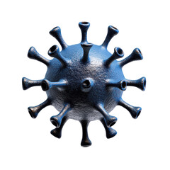 blue Virus, bacteria isolated on  background. png
