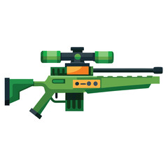 sniper vector image
