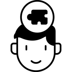 Puzzle Mind Icon