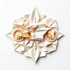 Animal origami artwork