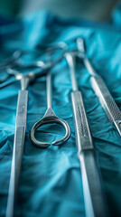 surgical instruments in the operating room