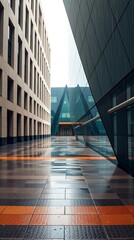 modern office building