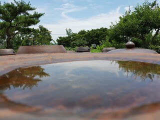 Obraz premium reflextion water