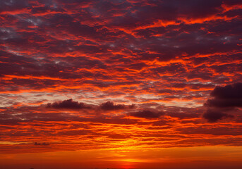 Fototapeta premium clouds at sunset