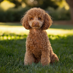 Fototapeta premium poodle