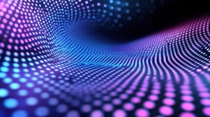 Waves of color abstract digital art virtual realm graphic design dynamic environment side view mesmerizing concept