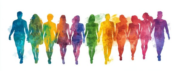 Inclusive Diversity LGBT Colors, 