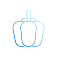 Paprika vector icon stock ilustration