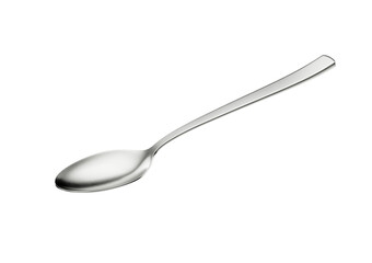 A Gleaming Metal Spoon With Its Elongated Handle And Rounded Bowl 3D Illustration