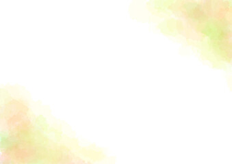 にじみ水彩の背景素材