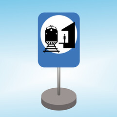 railway station location traf...