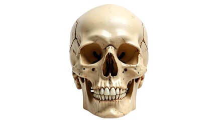 Obraz premium skull isolated on white