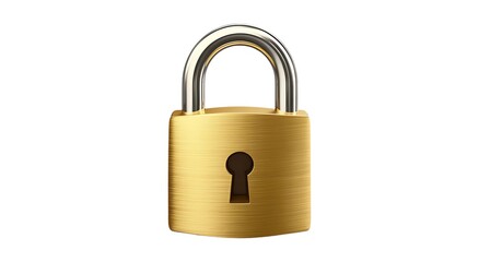 Naklejka premium padlock with key