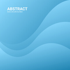 Abstract blue wave background