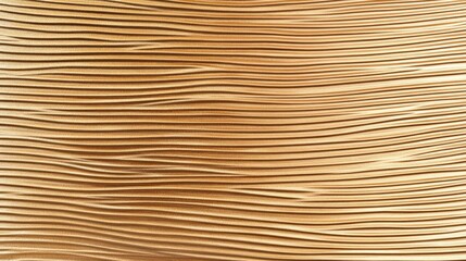 Obraz premium The texture of the gold paper is created by contour lines, with a wavy pattern. The background wall features undulating curves and lines, creating an abstract background.