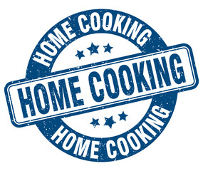 home cooking stamp. home cooking label. round grunge sign