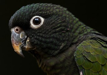 Obraz premium The Gaze of a Parrot