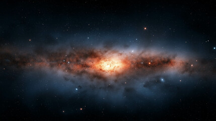 Fototapeta premium stunning galactic background featuring vibrant colors and intricate details, showcasing beauty of universe