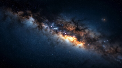 Fototapeta premium stunning galactic background featuring vibrant colors and intricate details, showcasing beauty of universe