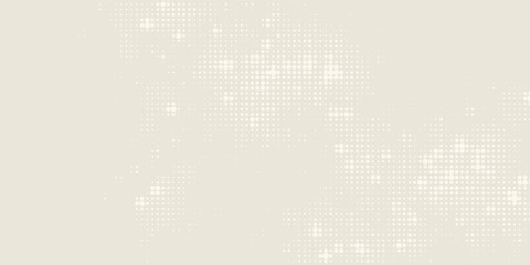 Ecru gradient with texture of eggshell. Pastel light beige background, modern dotted vector design