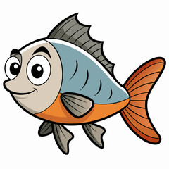 vector illustration of fish