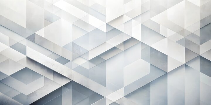 Gery White Geometric Abstract Pattern Background