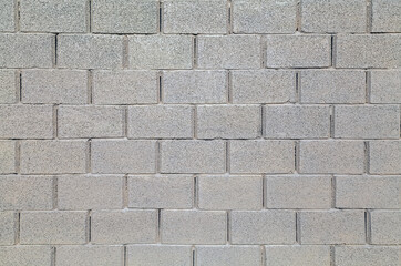 Texture of cinder block brick wall as background