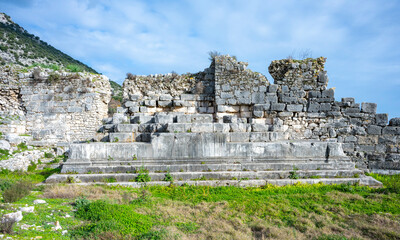 The remains of the ancient city of Limyra, are situated on the Kumluca-Finike road 11 km after...