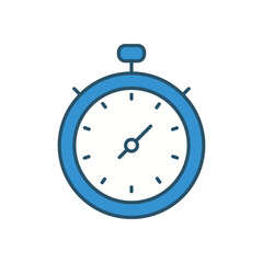 Chronometer  vector icon stock illustration
