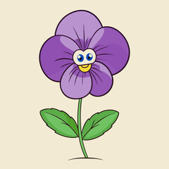 pink flower on white background