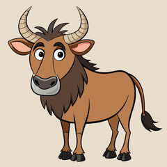 bull with horns