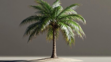 Obraz premium Wonderful palm tree of the Mediterranean