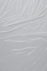 Obraz premium Abstract Black and White Texture with Wrinkled Plastic Wrap