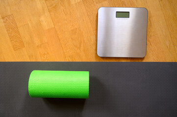 Home Fitness Equipment and bathroom Scales